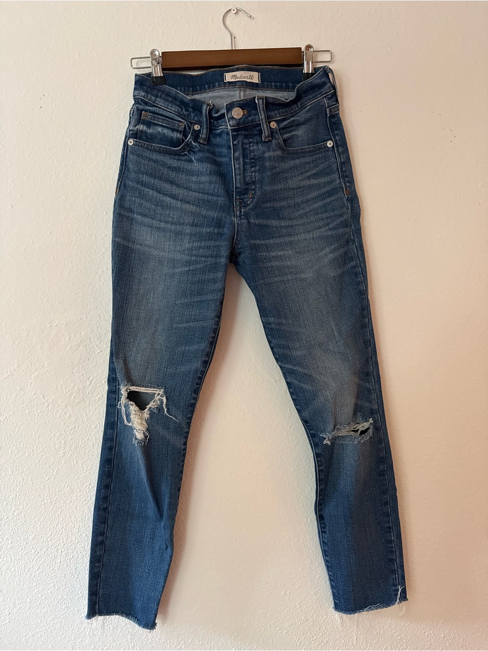 Vintage Madewell 9” High Waisted Crop Jean